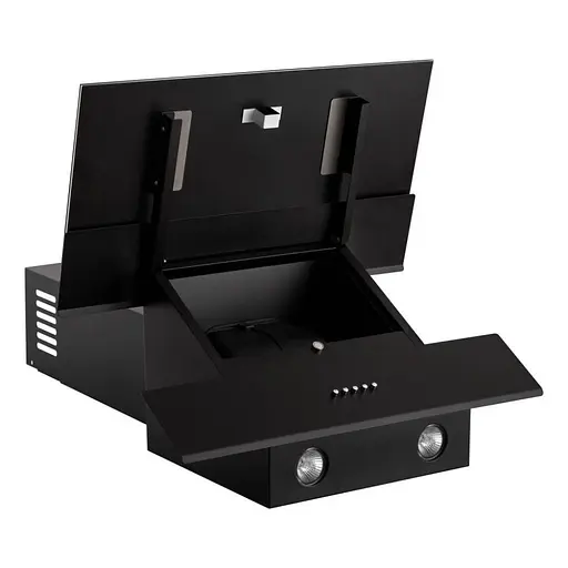 Вытяжка наклонная Eleyus Focus 700 50 BL - фото 6