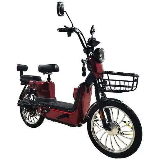Електроскутер двомісний Crosser CR3 (600W, 60V, 20Ah) червоний - фото 4
