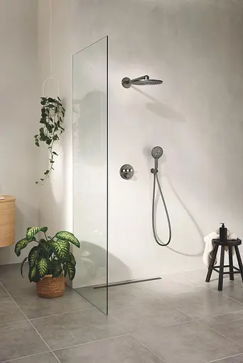 Душова система прихованого монтажу Grohe Grohtherm Smartcontrol з Rainshower SmartActive 310 34863AL0, Графіт - фото 4