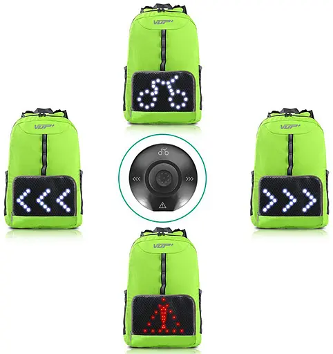 Рюкзак із підсвіткою VUP NB-8233 зелений - фото 2