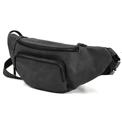 Шкіряна бананка Tarwa 14х36х8 см sum0025662 - фото 7