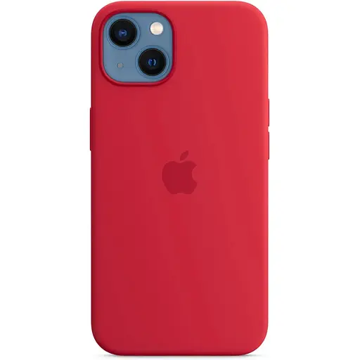 Оригинальный силиконовый чехол Apple Silicone Case MagSafe для iPhone 13 Red MM2C3ZE/A - фото 10