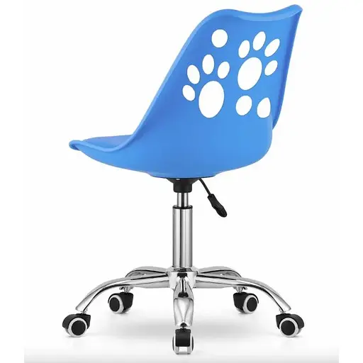 Офісне крісло Leobert Print синій - фото 5