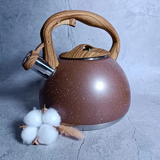 Чайник Gusto GT-1420-28 Кориця зі свистком 2.8 л (135046) - фото 3