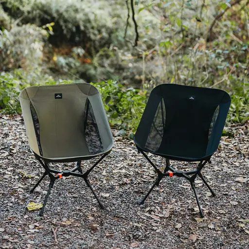 Стілець складаний ультралегкий Naturehike CNK2550JJ013 Yamami YL01 чорний - фото 6