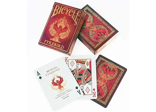 Карты игральные United States Playing Card Company Bicycle Fyrebird (PCBFB1) - фото 5