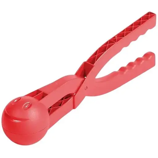 Снежколип Prosperplast Snowballee одинарный пластик, красный - фото 1