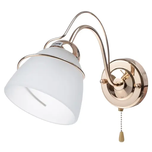 Бра Brille LK-076W/1 настінне накладне з вимикачем класичне E14 FG