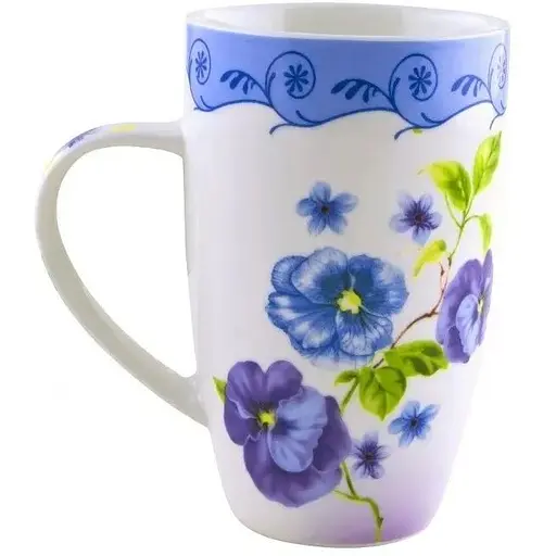 Кружка з квітами №4 NP44CUP4
