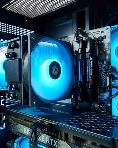 Компьютер CompX Master_1740 (RX 9060 XT, Ryzen 7 5700X, 16 Гб, SSD 500 Гб) - фото 4