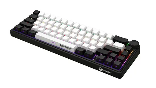 Клавіатура Lorgar KBP70MW Pro Wireless 65% Compact Black Red EN/UA (LRG-KBP70MW-BK-US) - фото 3