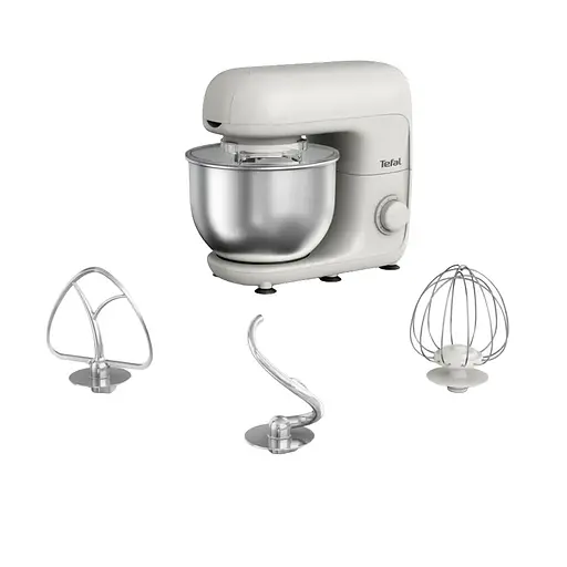 Міксер планетарний Tefal Bake Essential білий 800 Вт (QB160138) - фото 15