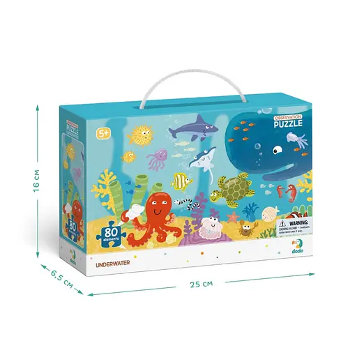 Дитячий пазл Дно Океану DoDo 300134, 80 елементів - фото 2