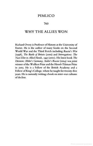 Why The Allies Won - фото 2