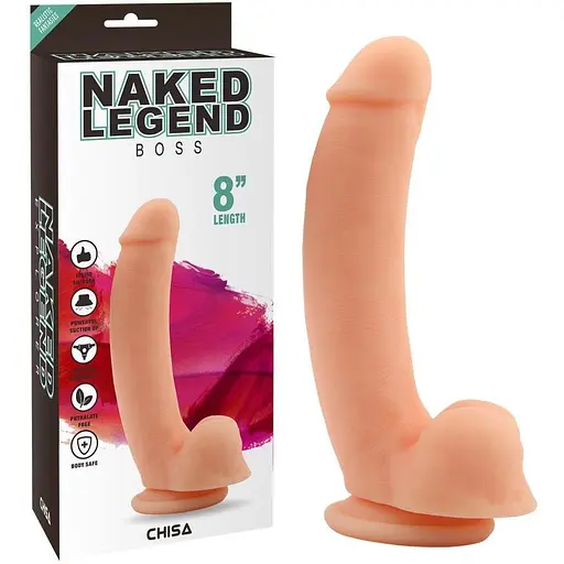 Фаллоимитатор Chisa Naked Legend Boss 20.3 см телесный