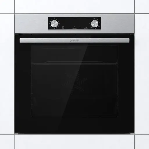 Духова шафа Gorenje електрична 77 л, A+, дисплей, нержавіюча сталь - фото 4