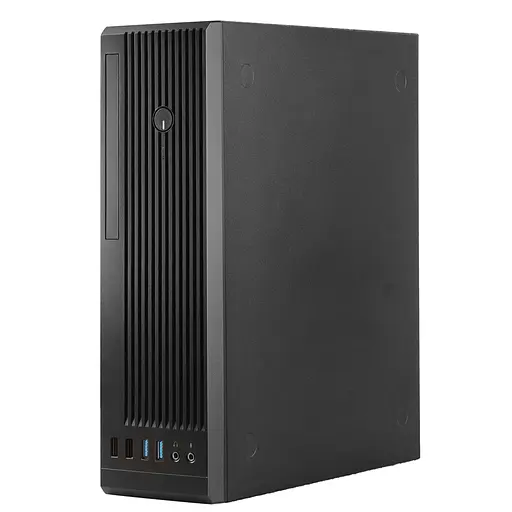 Корпус Chieftec UNI BE-10B-300 mATX, БП 300W, SLIM FF - фото 2