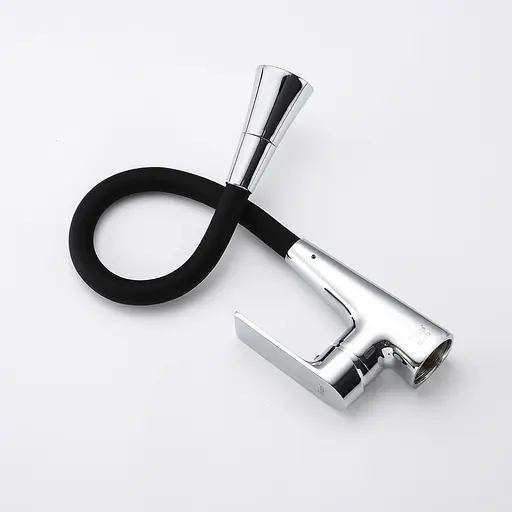 Смеситель для кухни Frap F4471 с гибким изливом Хром - фото 3