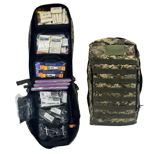 Аптечный набор (тактический рюкзак) военного медика с турникетами SOF-T Gen 5 - фото 1