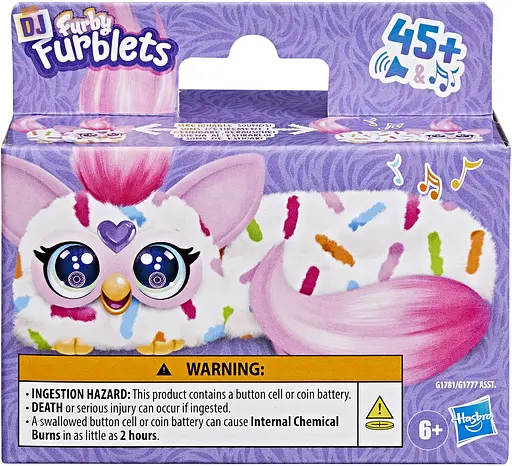 Игрушка интерактивная Hasbro Furby DJ Furblets Berry-Cup-Cake Mini Electronic Plush Toy (G1781) - фото 2