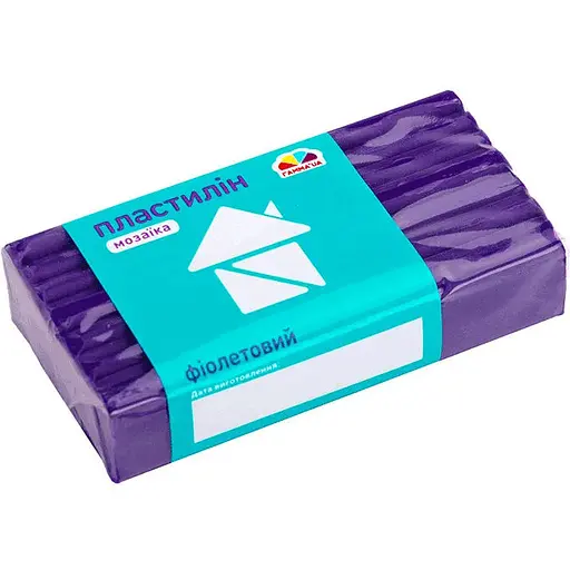Пластилин детский Гамма Мозаика фиолетовый 50 г   - фото 1