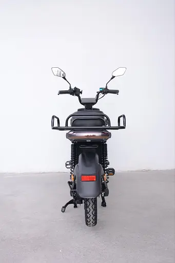 Електроскутер Вантажний з двома великими багажниками Crosser SUPER MAX 1200W | 60V30AH Li-Fe | USB зарядка Чорний - фото 5