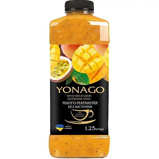 Напій вітамінний концентрований YONAGO Манго-Маракуйя 1250 г