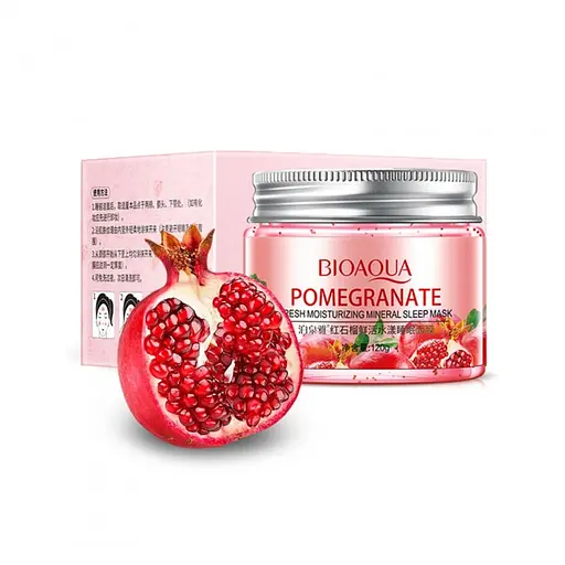 Ночная гель-маска с экстрактом граната Bioaqua 120 г - фото 2