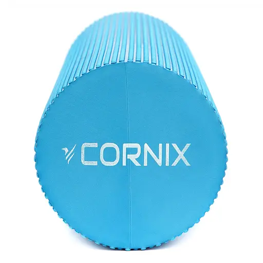 Массажный ролик Cornix EVA+ 60 x 15 см (валик, роллер) XR-0311 Blue - фото 5