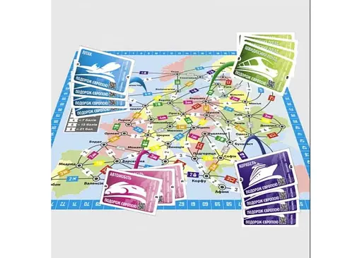 Настольная игра Arial Путешествие по Европе (укр.) (91027) - фото 2