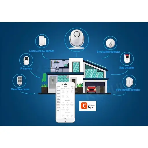 Датчик руху Tuya Wi-Fi PIR Motion Sensor Detector (WKD-PIR04) [109224] - фото 8