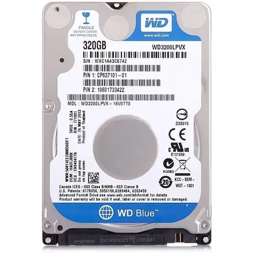 Жесткий диск 2.5 WD 320Gb WD3200LPVX Б/У - фото 1
