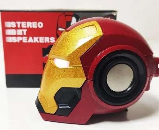 Портативна Bluetooth-колонка Iron Man MK-46 Червоний - фото 2