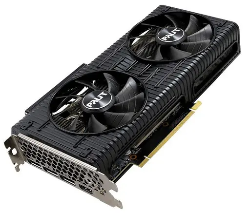Видеокарта Palit RTX 3050 8Gb Dual (NE63050019P1-190AD) (GDDR6, 128 bit, PCI-E v4.0) Б/у - фото 2