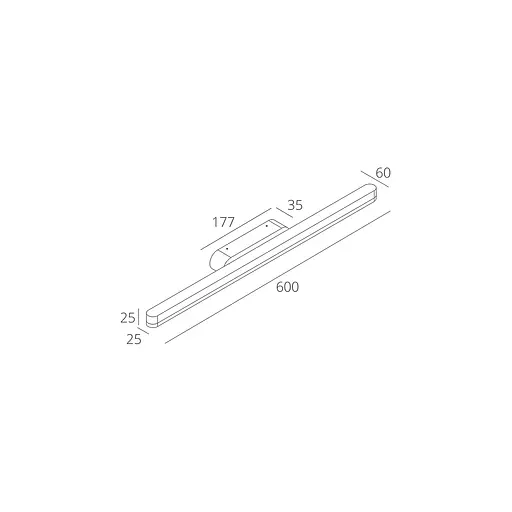 Настінний світильник RWLB115 13W WH 4000K - фото 2