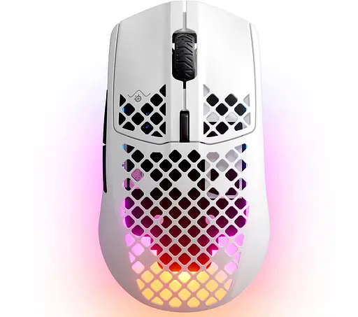 Беспроводная мышь SteelSeries Aerox 3 Wireless Snow White (62608) - фото 1