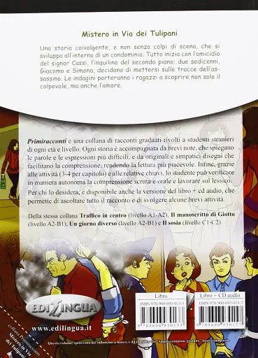 Primiracconti. Mistero in via dei Tulipani (A1-A2) + CD Audio - фото 2