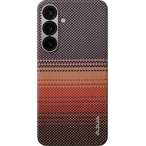 Чехол Pitaka Tactile Woven MagEZ для Samsung Galaxy S25 Plus Sunset (KS2503S) [135435]