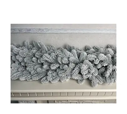 Хвойная литая гирлянда Элитная заснеженная 3.0м - фото 2