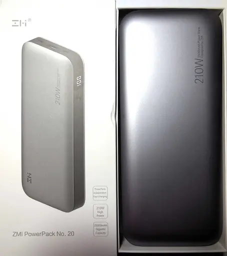 Портативный аккумулятор ZMI QB826G No.20 25000mAh 210W - фото 7