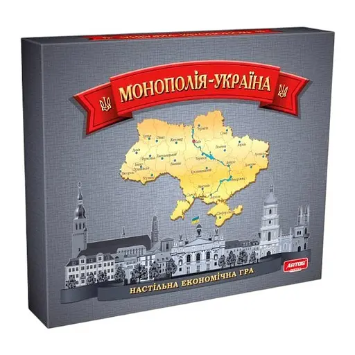 Настільна гра Artos Монополія Україна