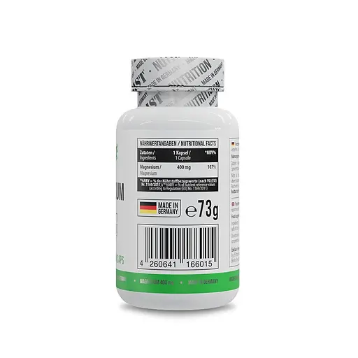 Магний MST Healthy Magnesium 400 mg, 90 вегакапсул для поддержания нервной системы - фото 2