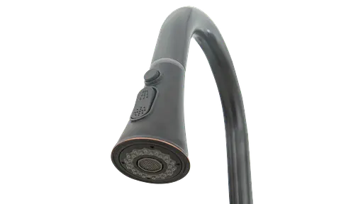 Смеситель для кухни Rea Deco Old black черный высокий REA-B0182 Черный - фото 3