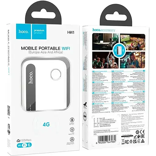 4G модем Hoco HI41 LTE [136080] - фото 6