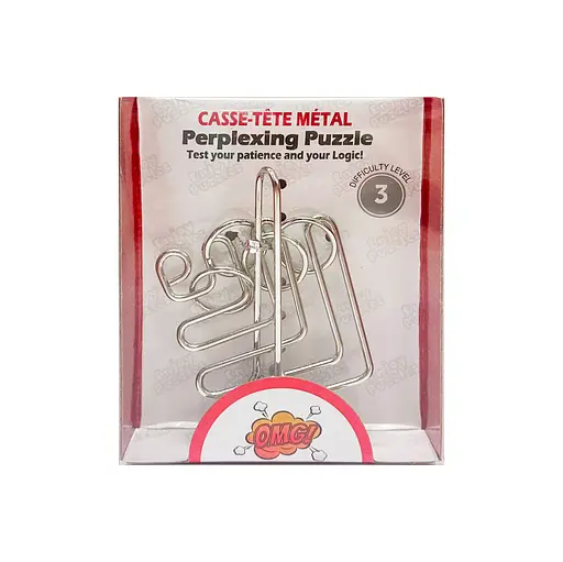 Металева головоломка "Perplexing puzzle" Bambi 5562D-16, 3 складність - фото 1