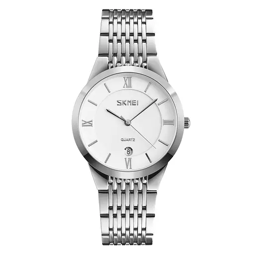 Наручний годинник чоловічий 9139WTSI-B White-Silver B Skmei acs0029890 - фото 1