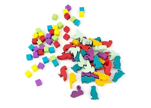 Аксесуар Tower Rex Токени гравців для гри Крила Wingspan Player Tokens Set (5907) - фото 10