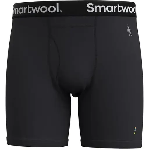Термошорти Smart Wool Men's Merino Boxer Brief Boxed Black S (1033-SW SW016998.001-S)