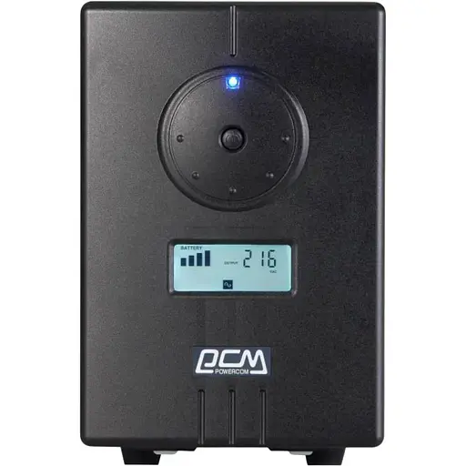 ДБЖ Powercom NF-800AP LCD ІНВЕРТОР 800VA/480W 2 х EURO (Schuko), AVR, USB