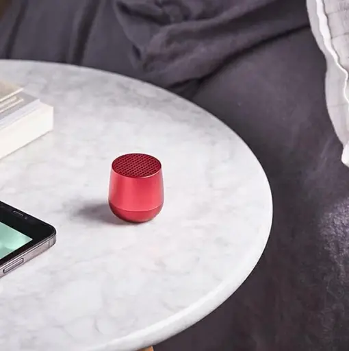 Портативна колонка Lexon Mino+ LA125DR 3W Red - фото 4